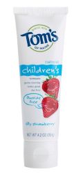 Tom's Children's Silly Strawberry Fluoride-Free Toothpaste 4.2oz product image